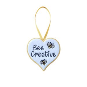Bee Creative Heart Hanging Decoration