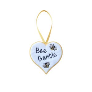 Bee Gentle Heart Hanging Decoration
