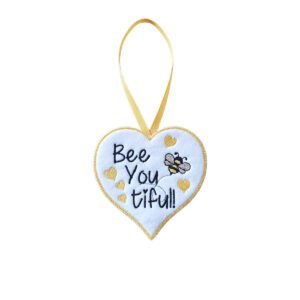 Bee You Tiful Heart Hanging Decoration